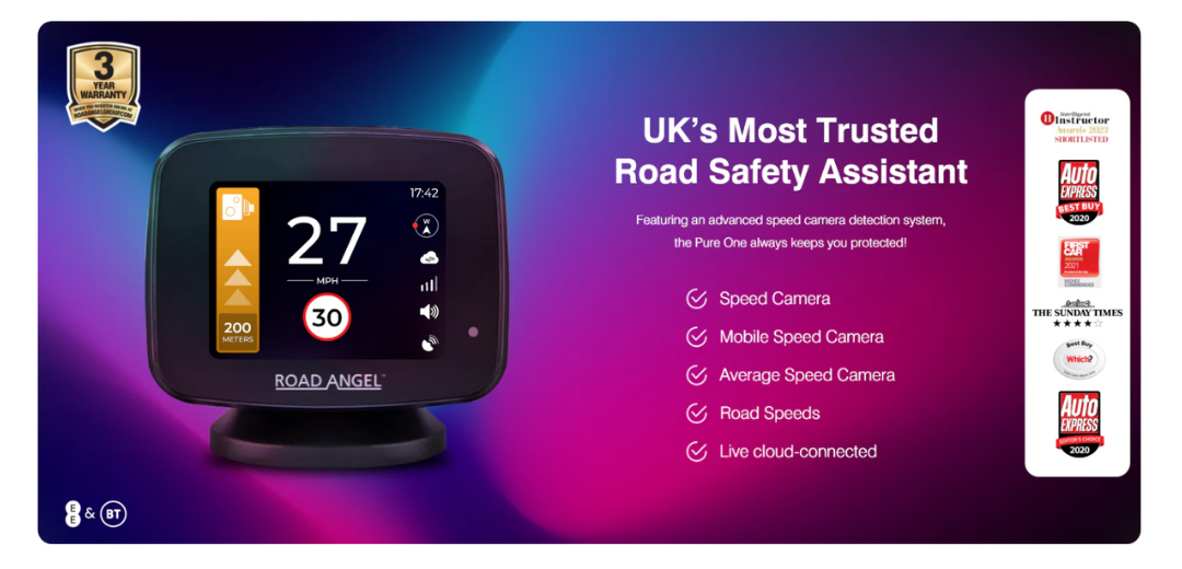 Road Angel Pure Your Ultimate Speed Awareness Device Review Superfi