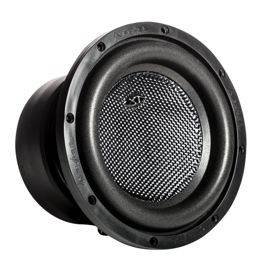 In Phase XT-8 1000W 8" Kevlar Fibra Car Subwoofer