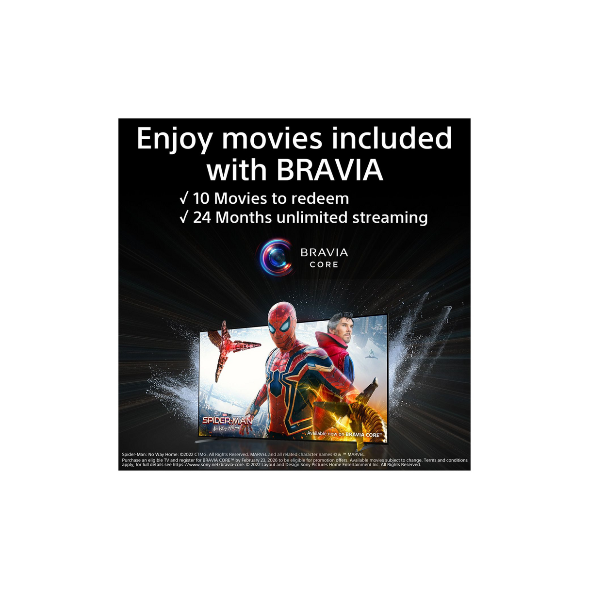 SONY BRAVIA XR-85X90LPU 85" Smart 4K Ultra HD HDR LED TV with Google Assistant