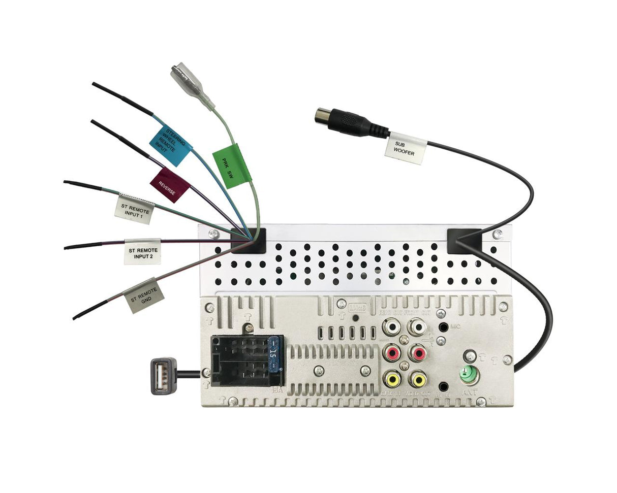 JVC KW-M560BT Bluetooth System with 6.8" Screen