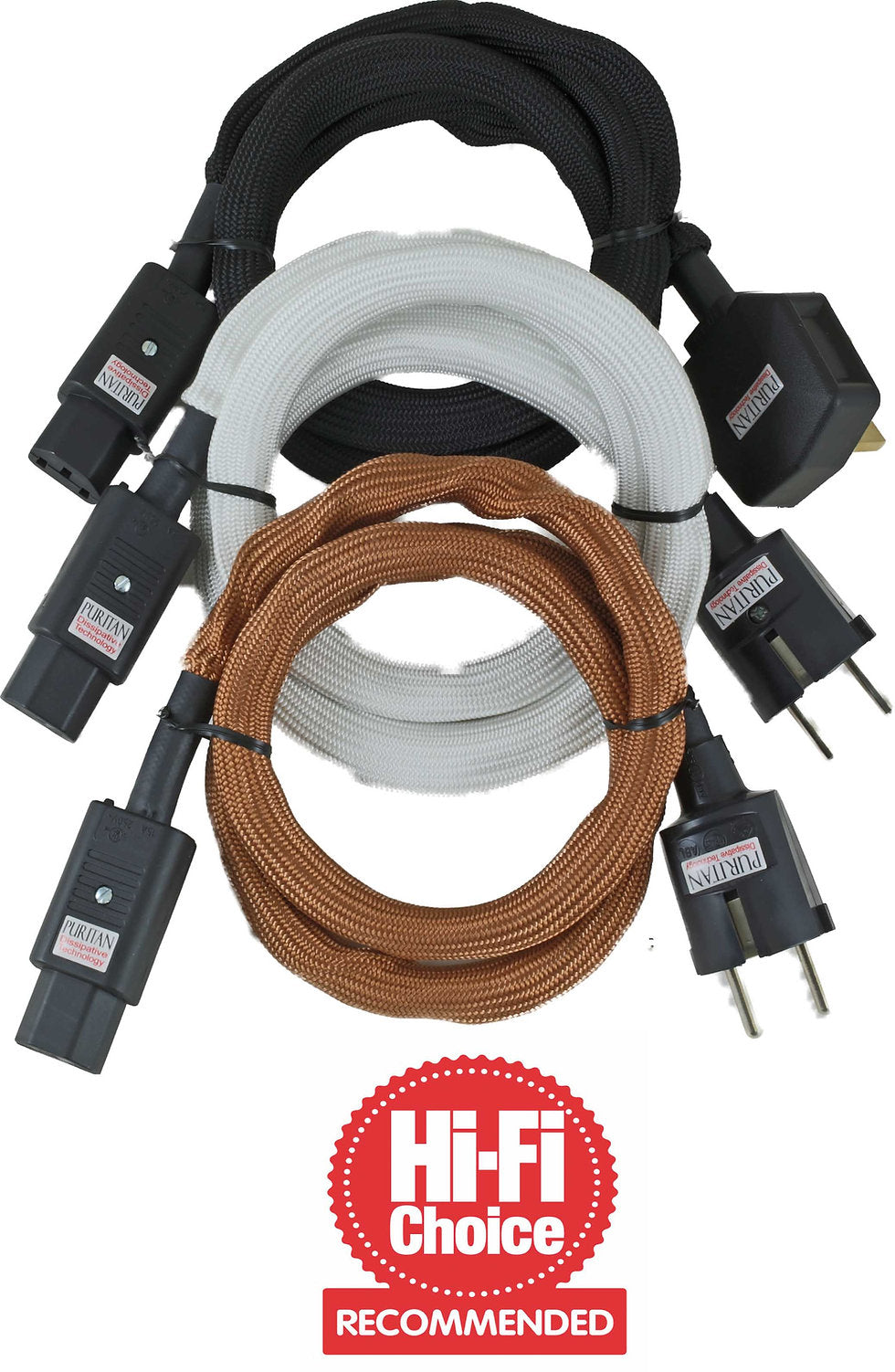 Puritan CLASSIC Mains Cables For Audiophile Performance