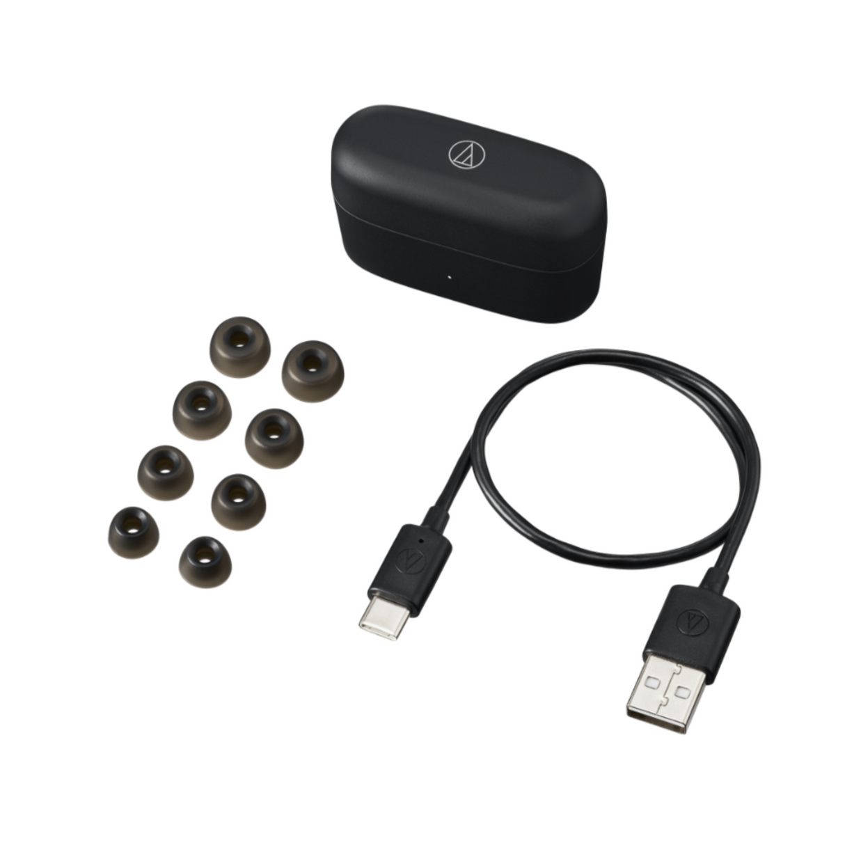 Audio Technica ATH-CKS30TW+BK True Wireless Earbuds (Matt Black)