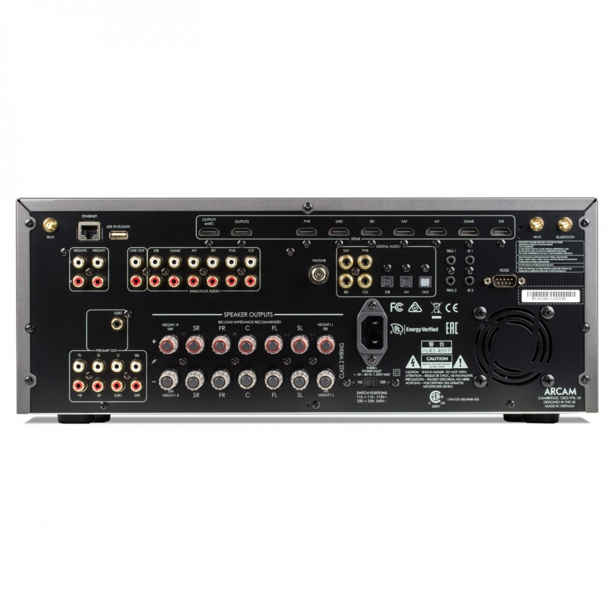 Arcam AVR5 4K AV Receiver with Dolby Atmos