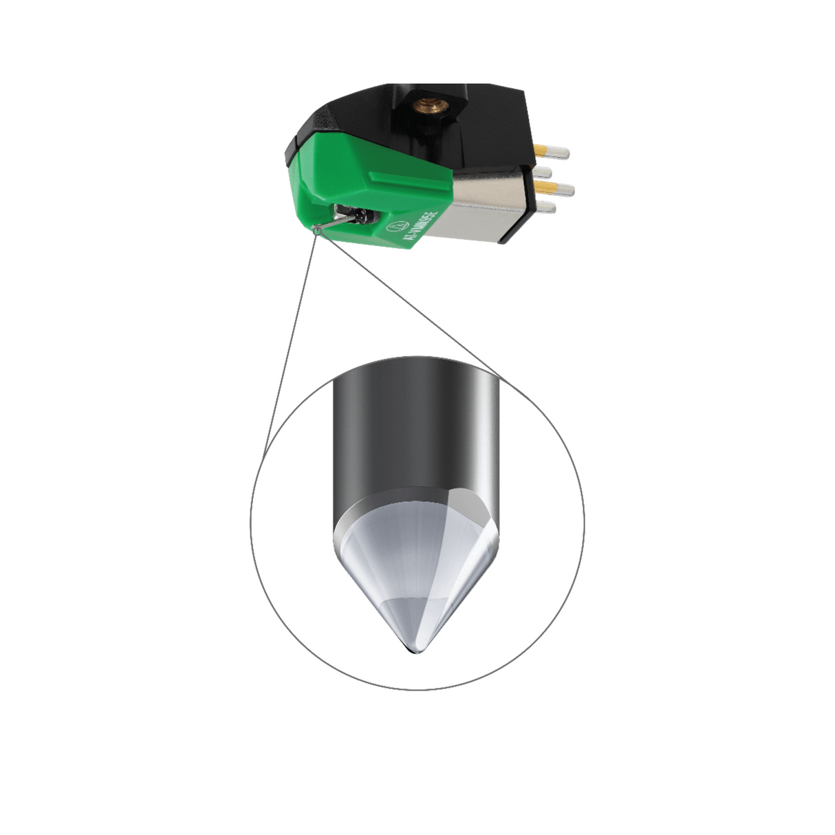 Audio Technica AT-VM95E Elliptical Stereo Cartridge