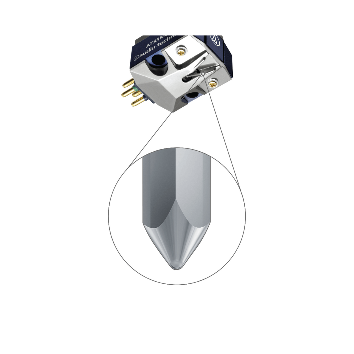 Audio Technica AT33MONO Mono Moving Coil Cartridge