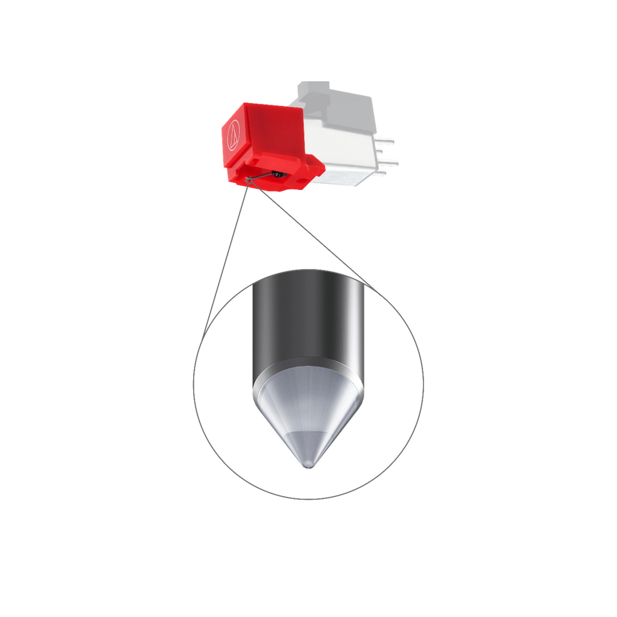 Audio Technica ATN91R Replacement Stylus for AT91R