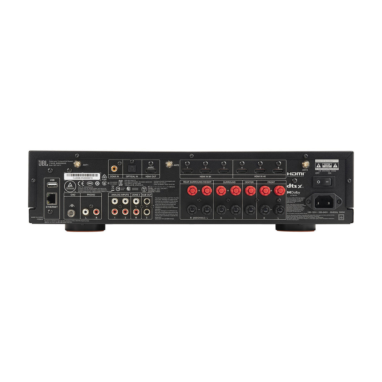 JBL MA710 7.2-channel 8K AV Receiver