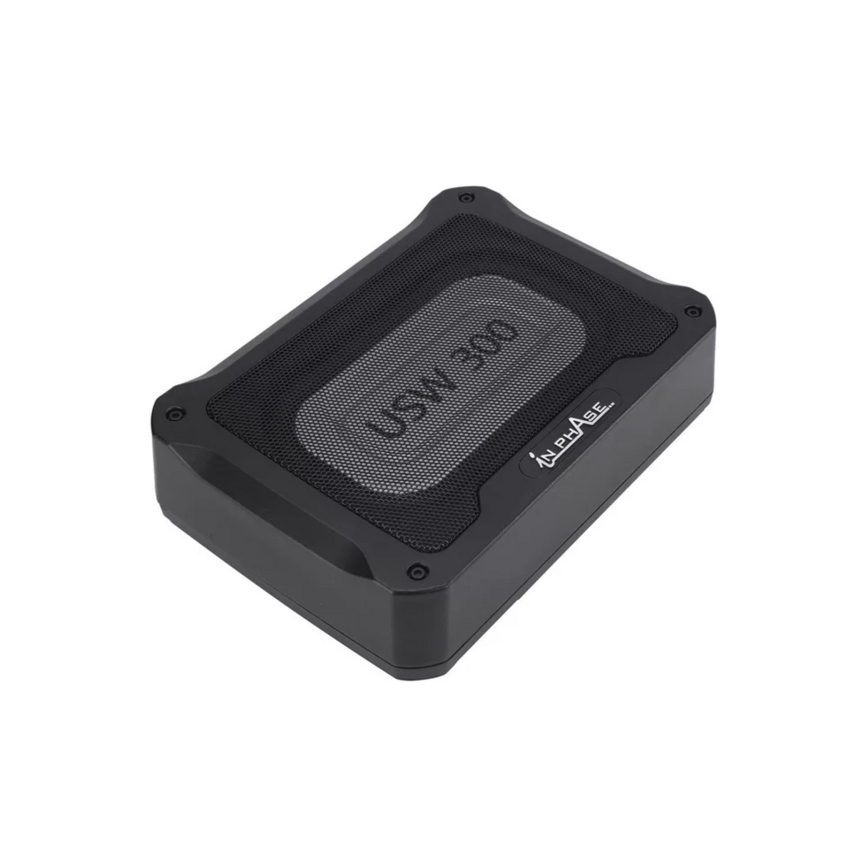 In Phase USW300 300W Ultra Slim Underseat Car Subwoofer