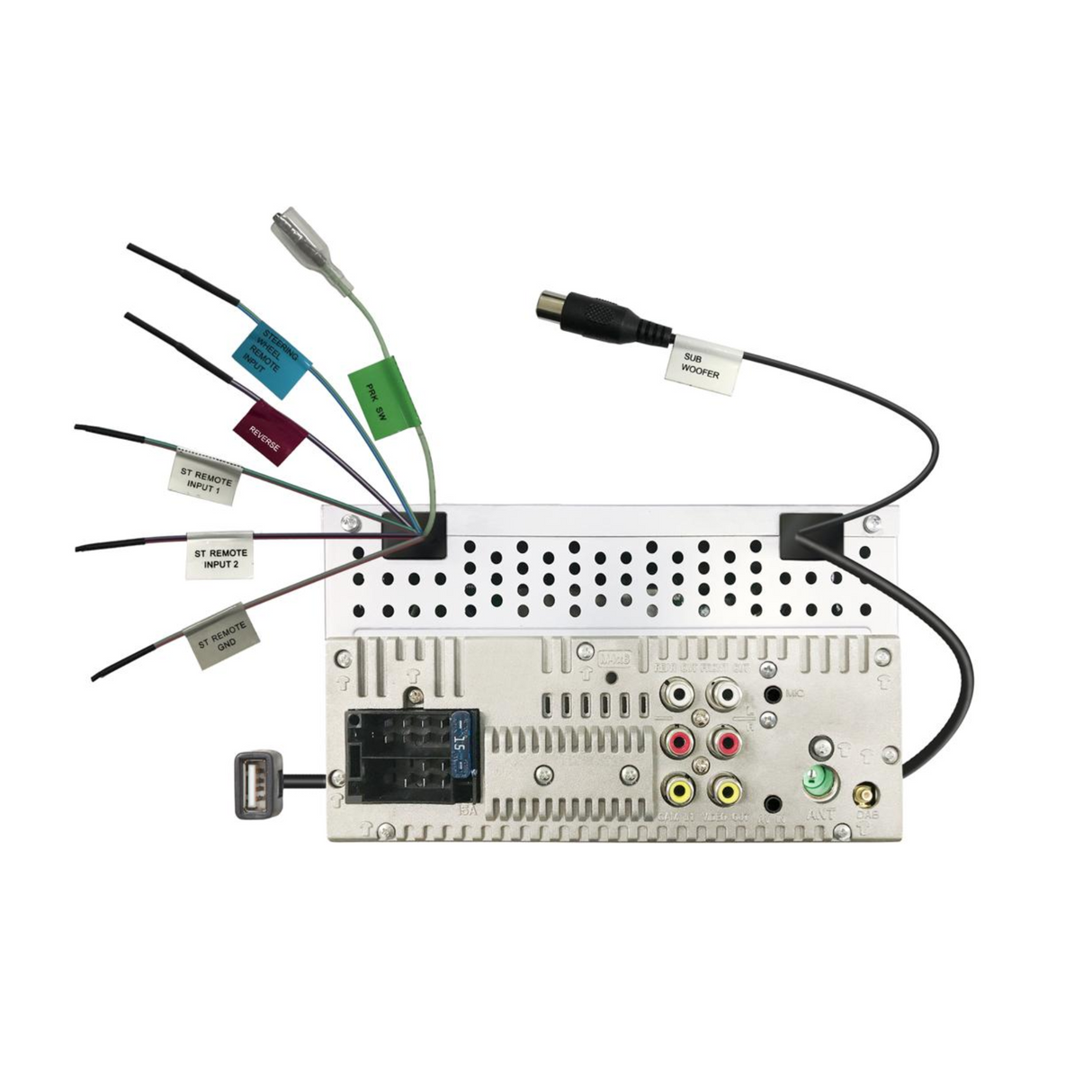 JVC KW-M565DBT Mechless 6.8" Screen Media Player with Digital DAB+ Tuner