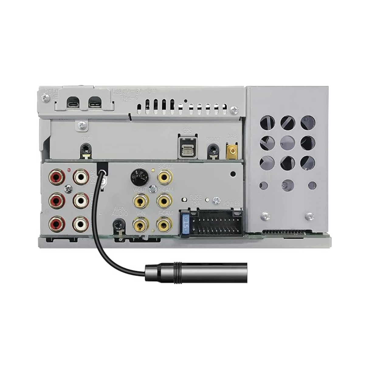 JVC KW-M875DBW Car Stereo with 6.8" Display, Apple CarPlay, Android Auto, DAB and Bluetooth