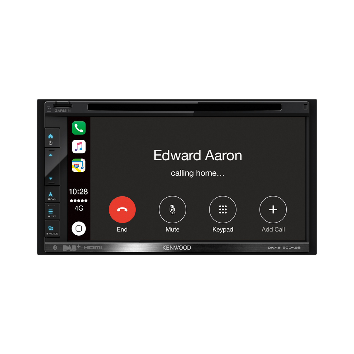 KENWOOD DNX-5190DABS 6.8" Screen Car Stereo with Android Auto, Apple Carplay, Bluetooth and DAB+