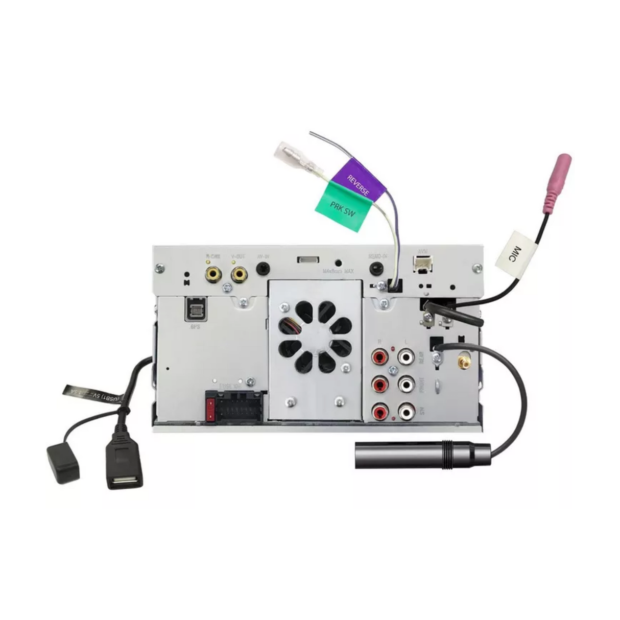 Kenwood DMX-7722DABS 6.8" Touchscreen DAB Radio with Bluetooth, WiFi, Apple CarPlay and Android Auto