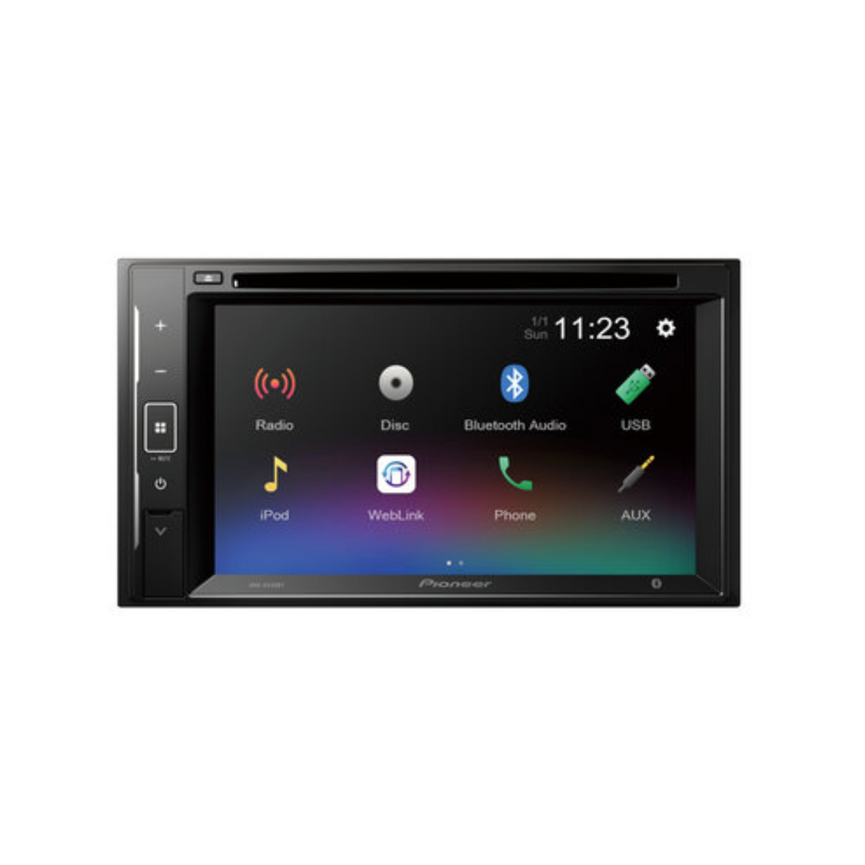 Pioneer AVH-A240BT 6.2" Touchscreen Double Din Bluetooth Car Stereo