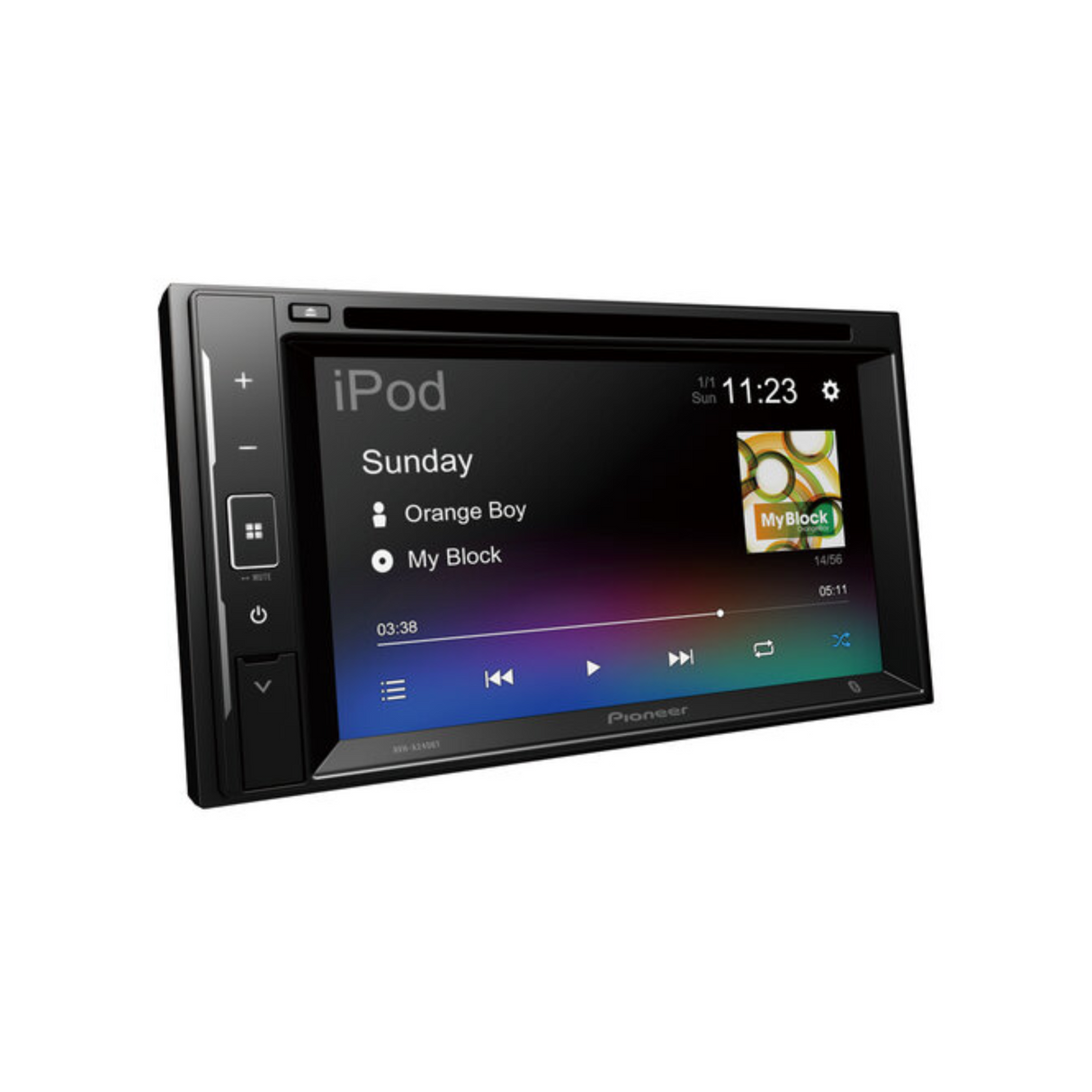 Pioneer AVH-A240BT 6.2" Touchscreen Double Din Bluetooth Car Stereo