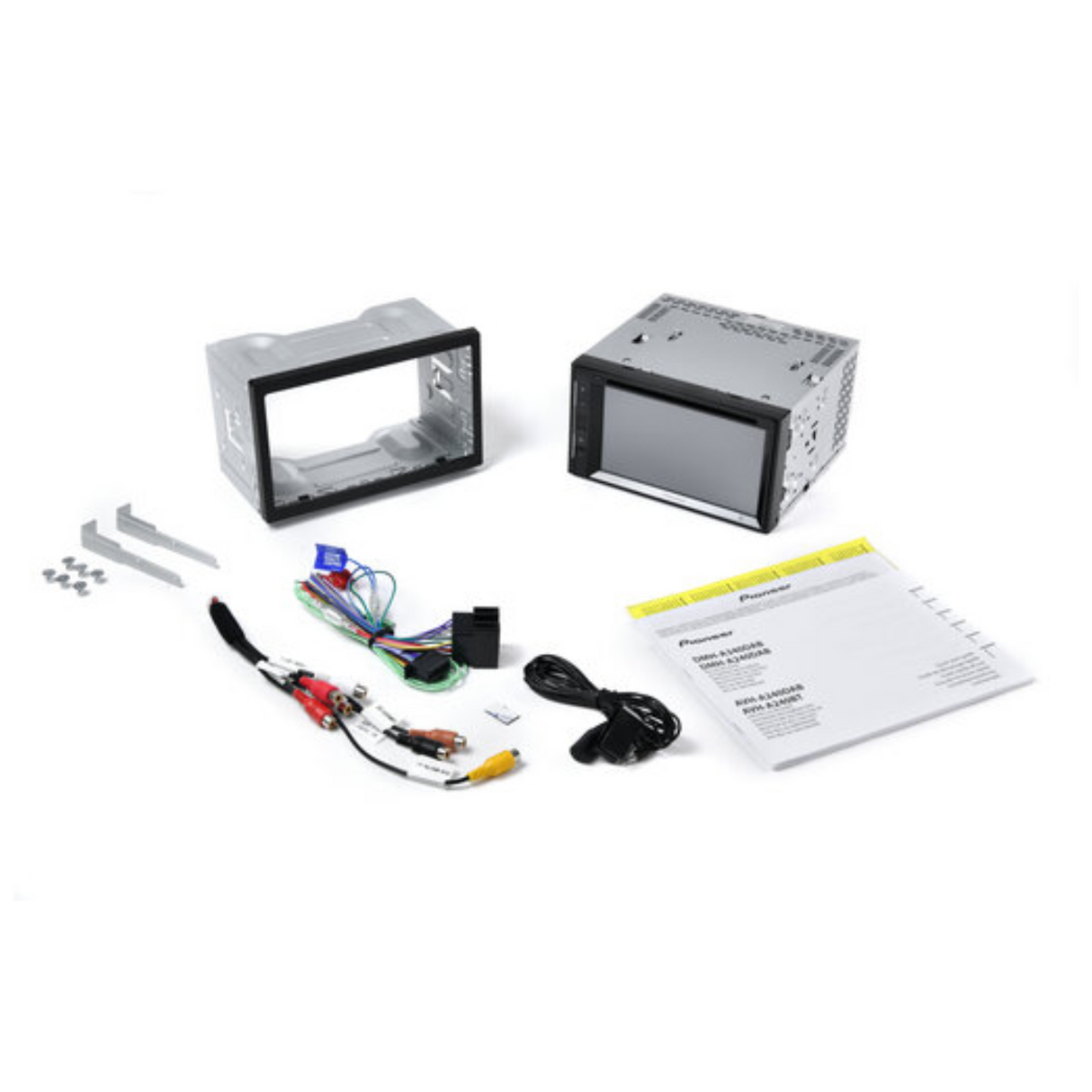 Pioneer AVH-A240BT 6.2" Touchscreen Double Din Bluetooth Car Stereo