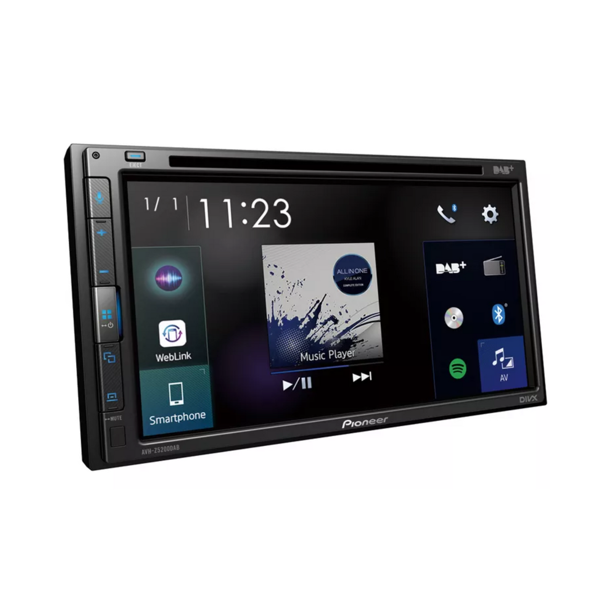 Pioneer AVH-Z5200DAB Car Stereo with Apple CarPlay, Android Auto, DAB & Spotify