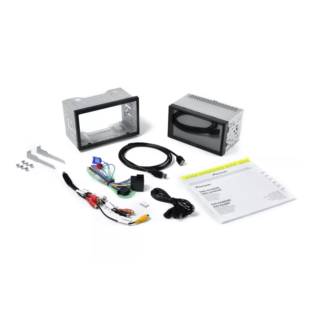 Pioneer DMH-A340DAB Double Din 6.8" Multi-touchscreen Stereo With Bluetooth & DAB/ DAB+