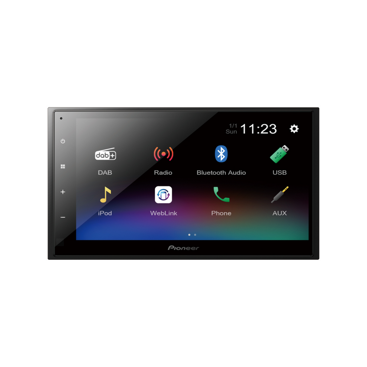 Pioneer DMH-A340DAB Double Din 6.8" Multi-touchscreen Stereo With Bluetooth & DAB/ DAB+