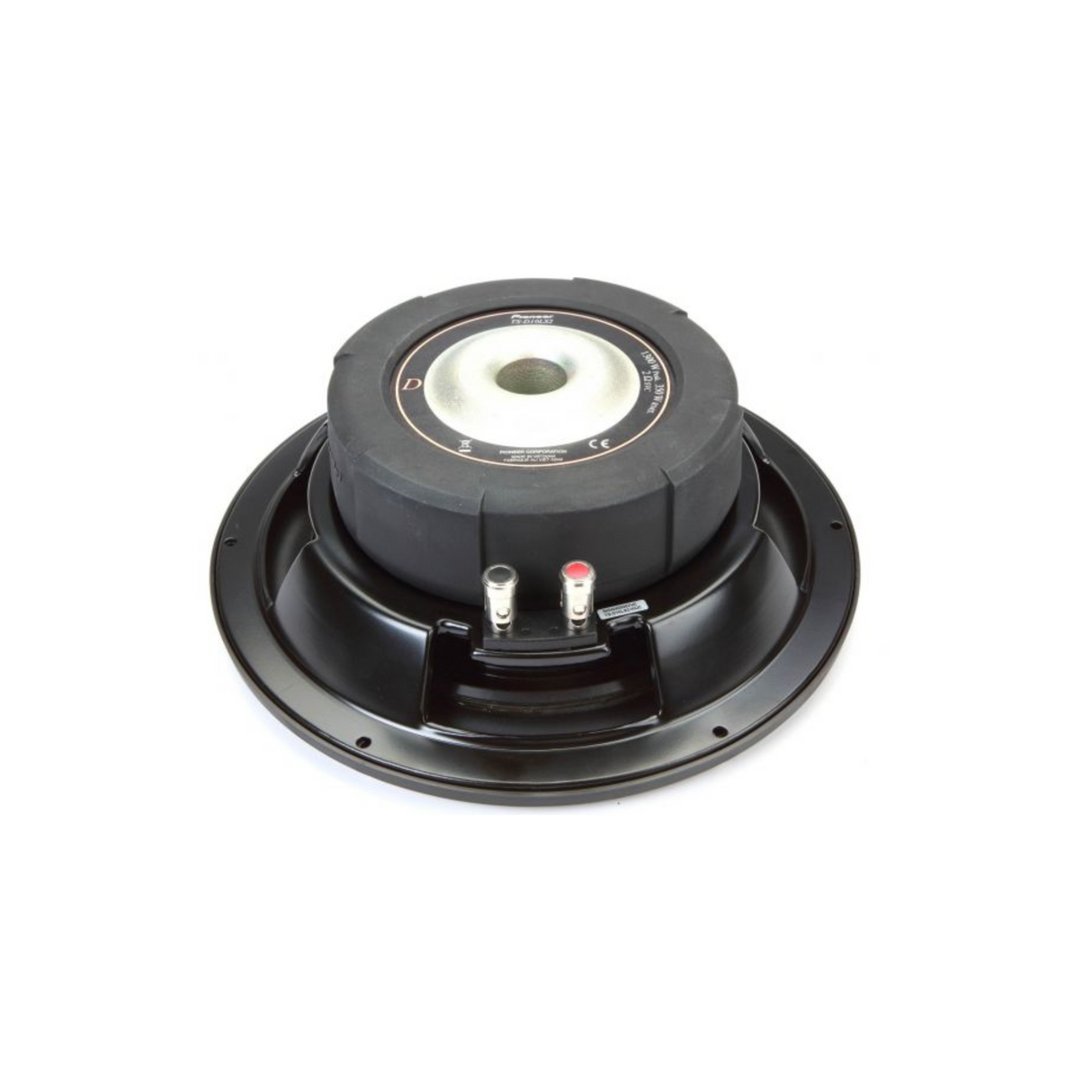 Pioneer TS-D10LS4 1300W 10"(25cm) D-Series Shallow Mount Subwoofer