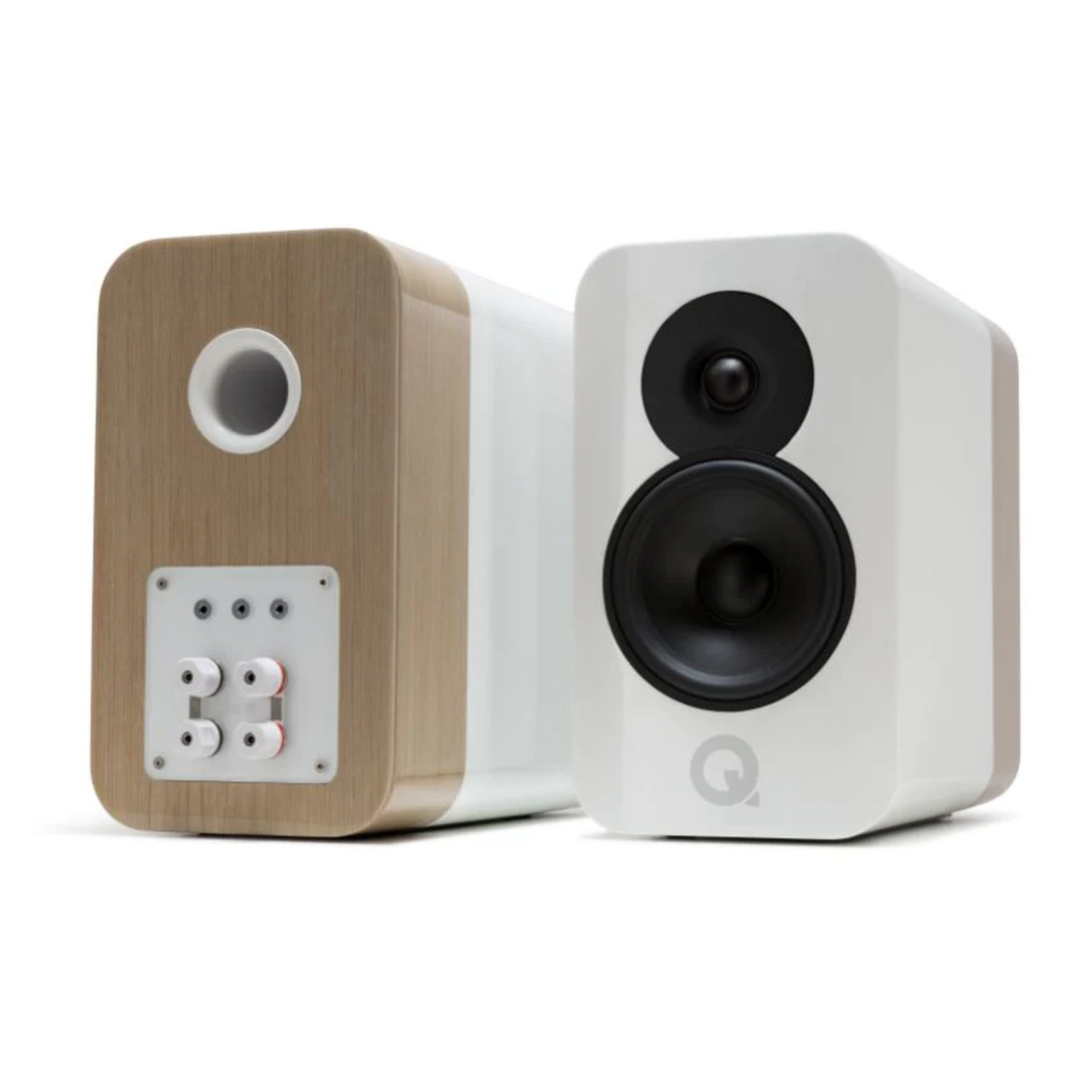 Q Acoustics Concept 300 White & Light Oak - QA2720