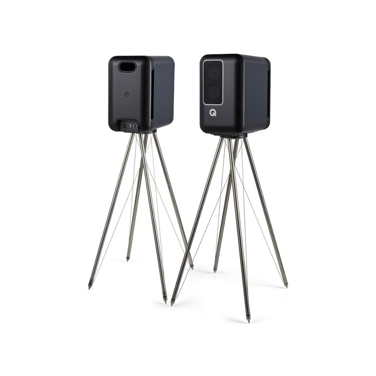 Q Acoustics Q ACTIVE 200 Bookshelf Speakers - Black