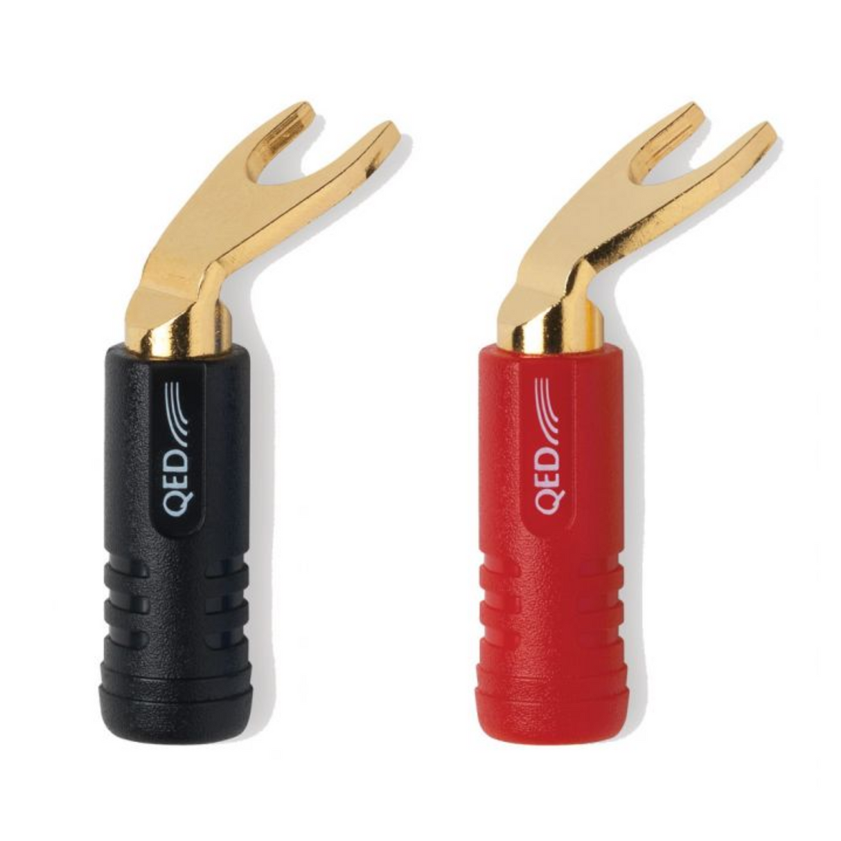 QED AIRLOC ABS WIDE SPADE 10RED 10BLK - QE1840