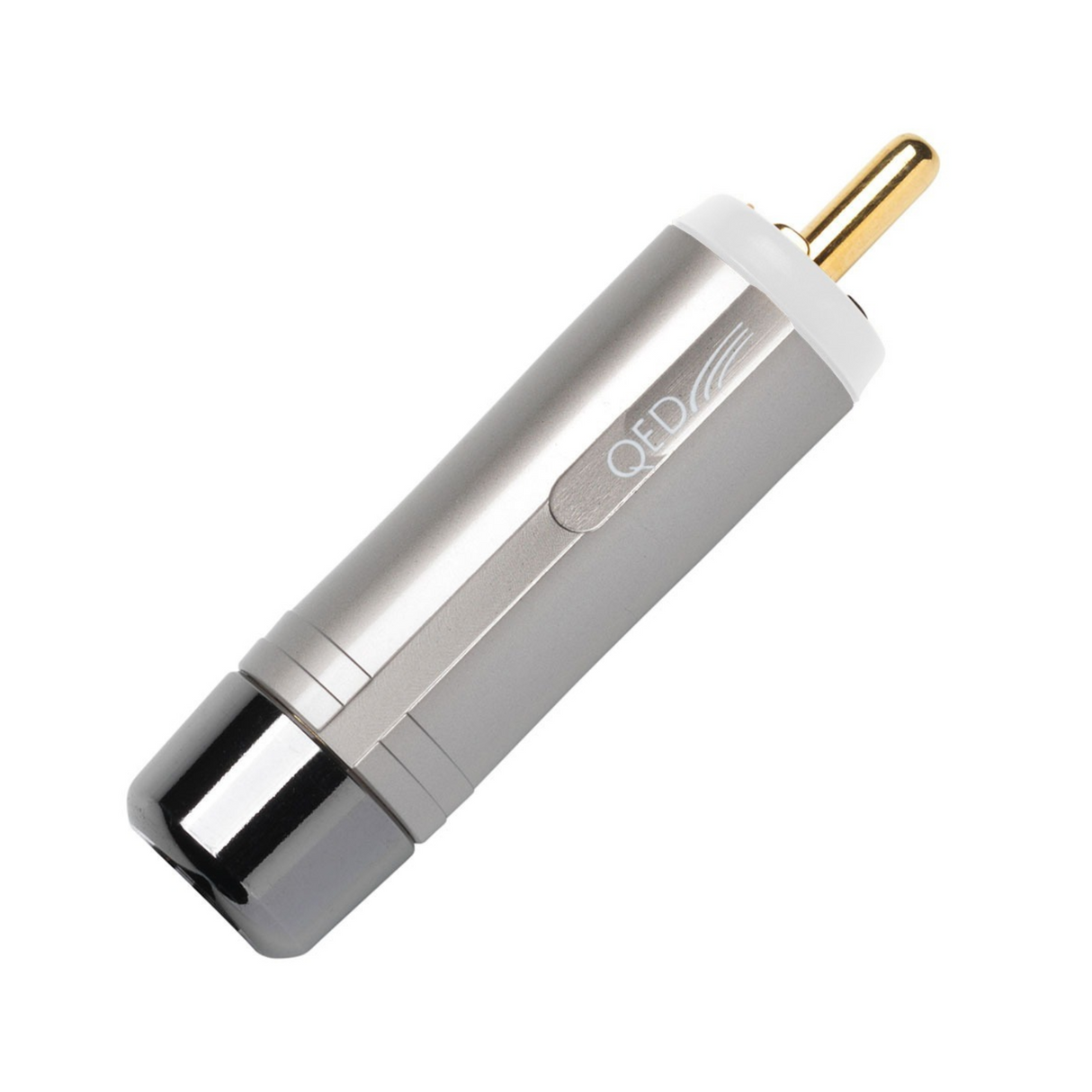 QED REF ANALOC RCA PLUGS (X10 BLACK) - QE2459