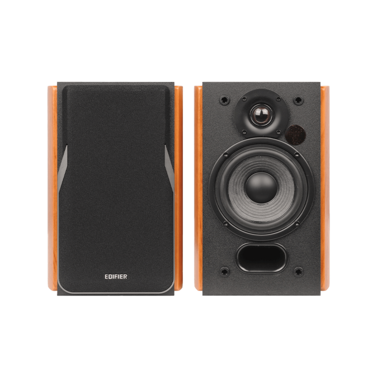 Edifier R1380DB-B Active Bluetooth Bookshelf Speaker Set – Brown