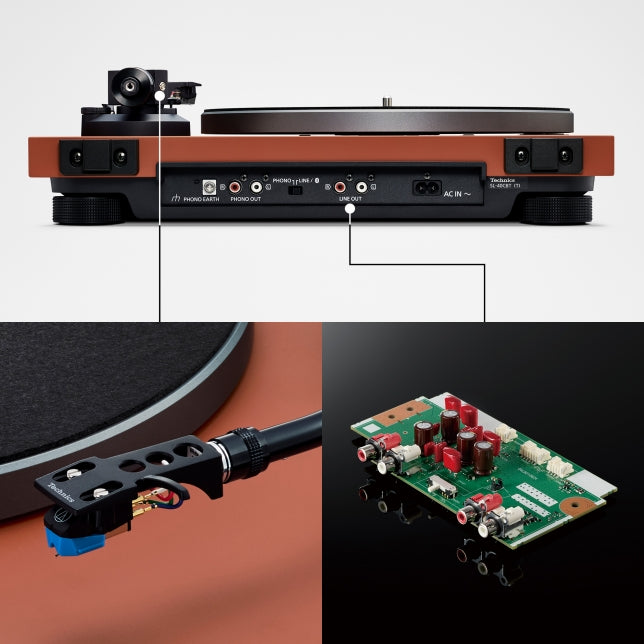 TECHNICS SL-40 CBT TERRACOTTA TURNTABLE