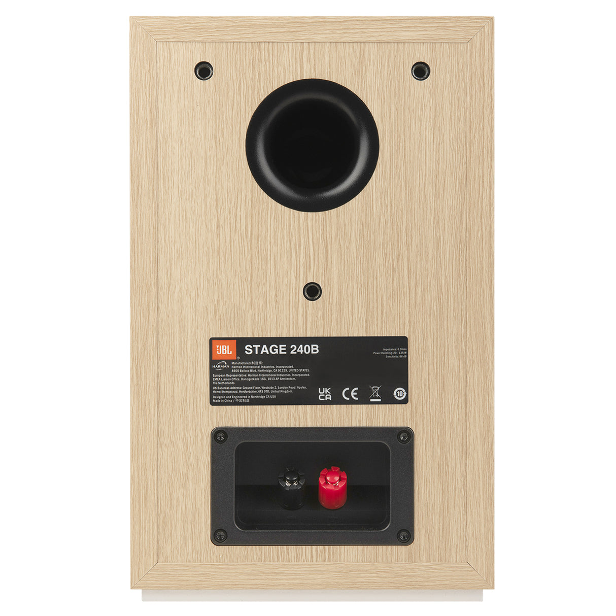 JBL Stage 240B Stage 240B 2-Way 4.5-inch (114mm) Bookshelf Loudspeaker - Pair