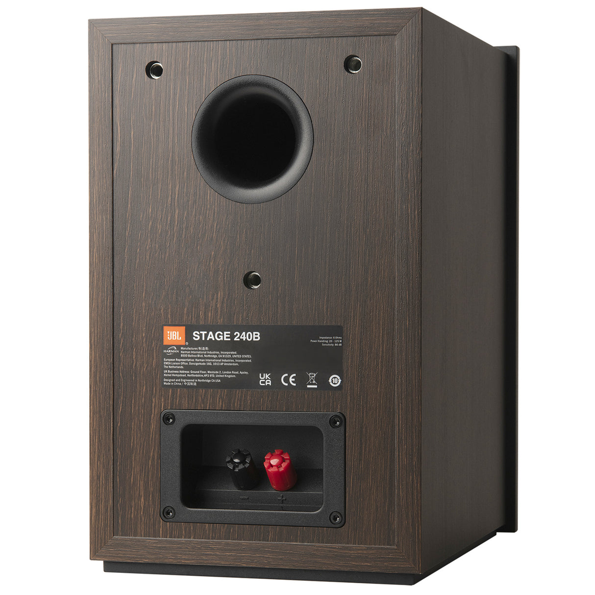 JBL Stage 240B Stage 240B 2-Way 4.5-inch (114mm) Bookshelf Loudspeaker - Pair