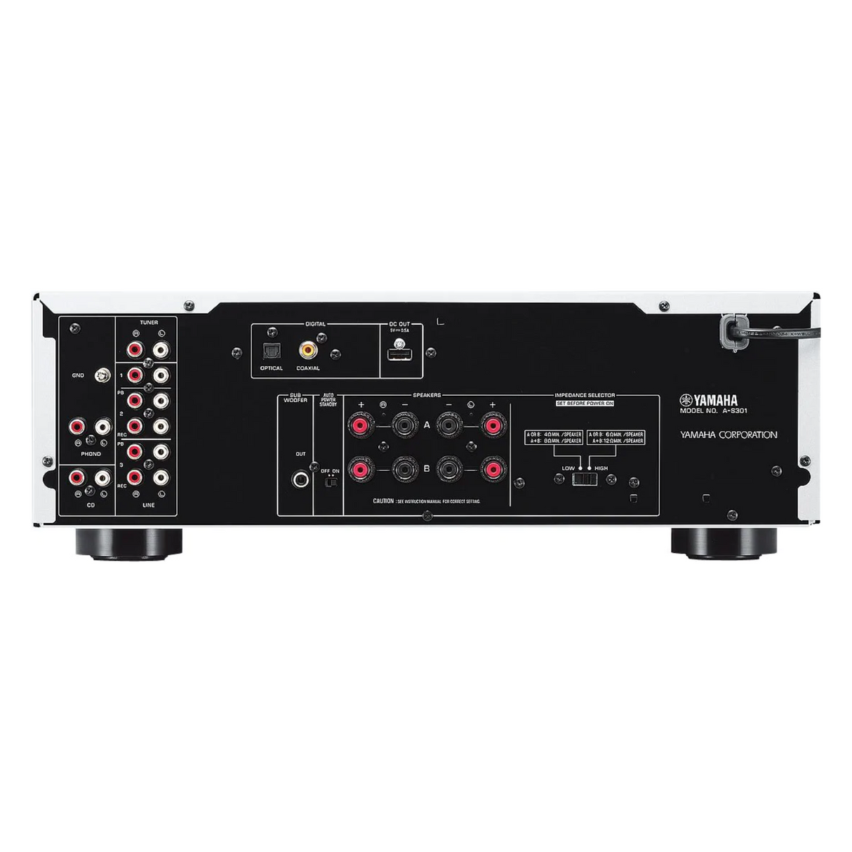 Yamaha A-S301 Integrated Amplifier with DAC