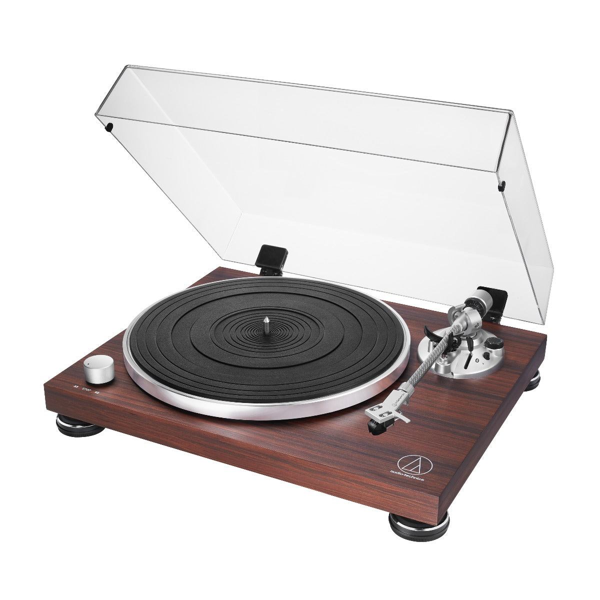 Audio Technica AT-LPW50BTRW Bluetooth Manual Belt-Drive Turntable