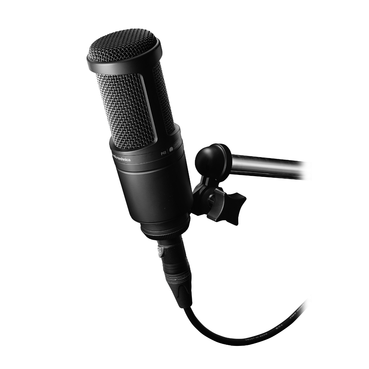 Audio-Technica AT2020 Cardioid Condenser Microphone