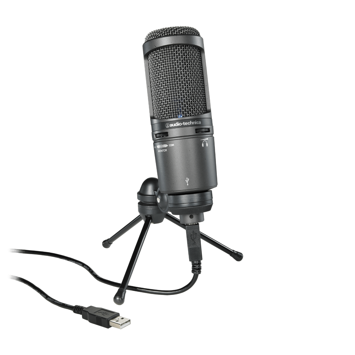 Audio Technica AT2020USB+ Large Diaphragm Condenser USB Microphone