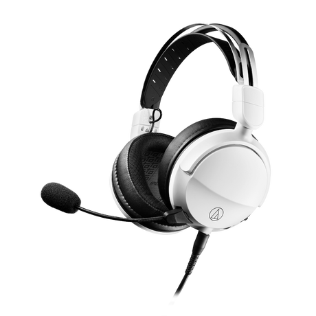 Audio Technica ATH-GL3 WH Closed Back Gaming Headphones