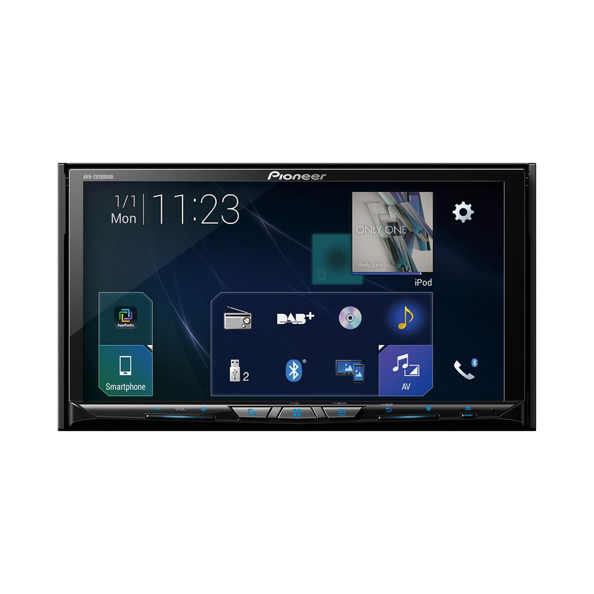 Pioneer AVH-Z9200DAB 7" Touchscreen DAB Car Stereo With Apple CarPlay & Android Auto