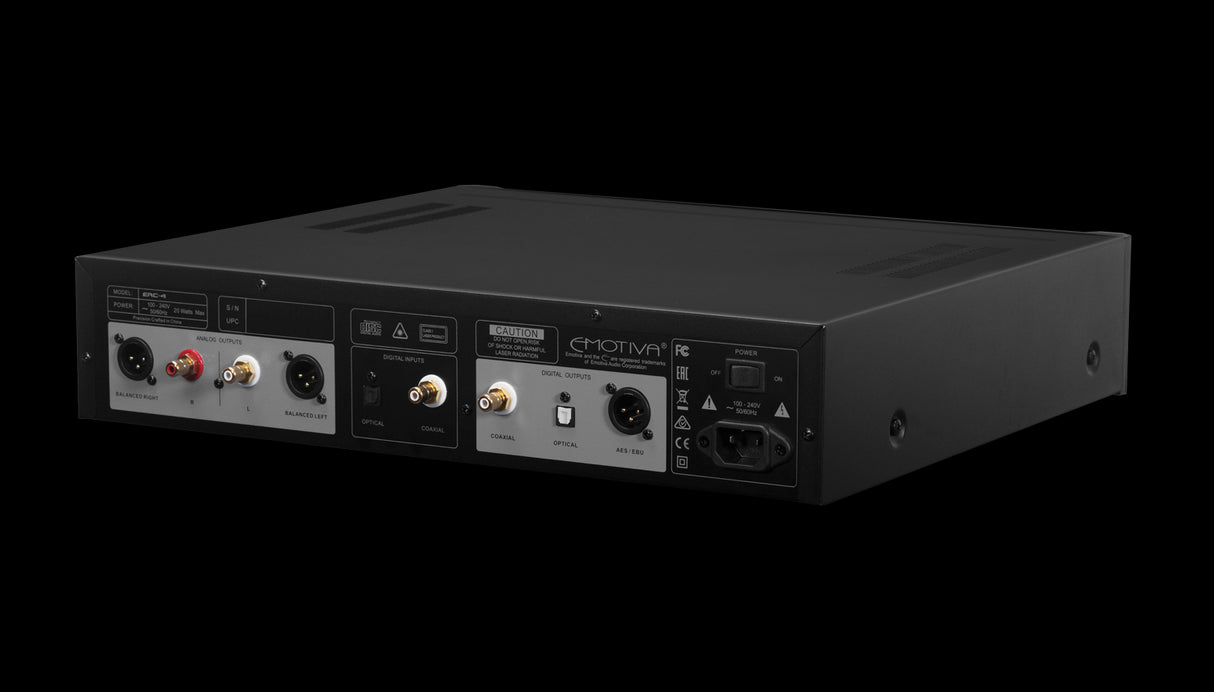 Emotiva ERC-4 Differential Reference CD Player And Transport