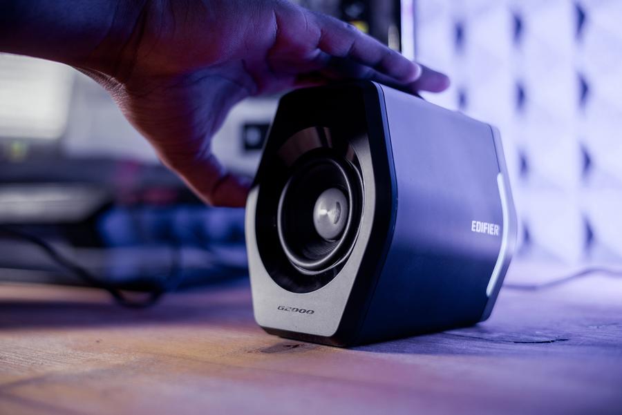 Edifier G2000 Bluetooth 2.0 Gaming Speakers With RGB Lighting-Black