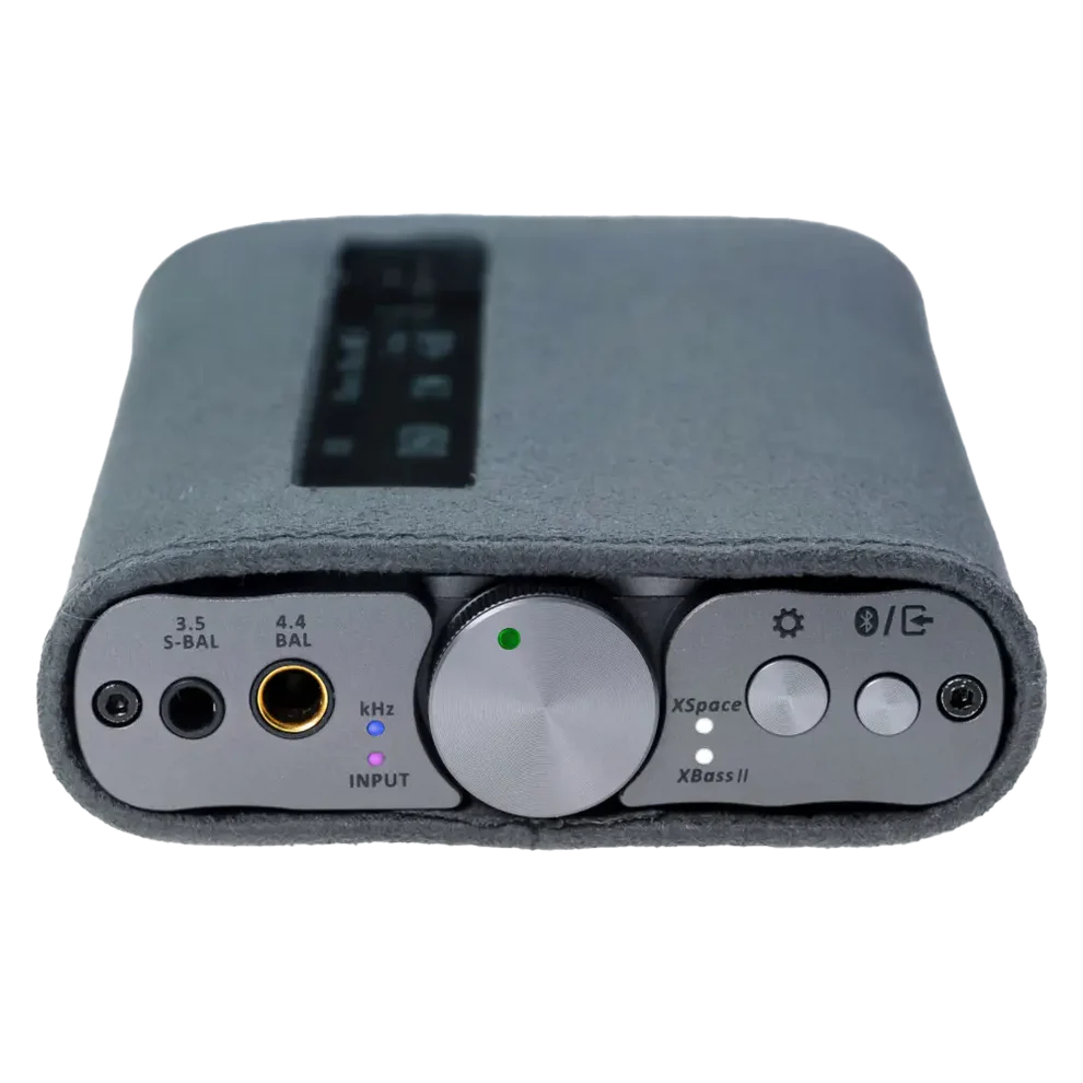 iFi Audio - Protective Case For xDSD Gryphon Bluetooth DAC/Amp - Dove Grey Faux Leather