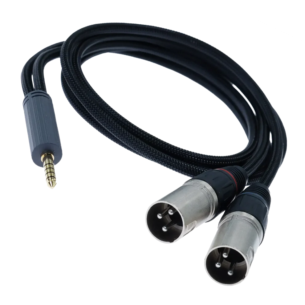 iFi Audio Cable Series - 4.4mm to Dual XLR Interconnect Cable - Standard Edition - 1m