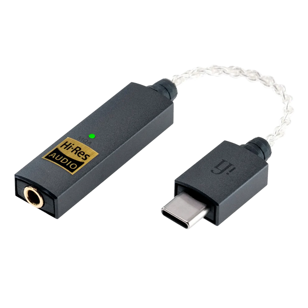 iFi Audio GO link - Portable Hi-Res Headphone Amplifier & USB-C DAC - 3.5mm