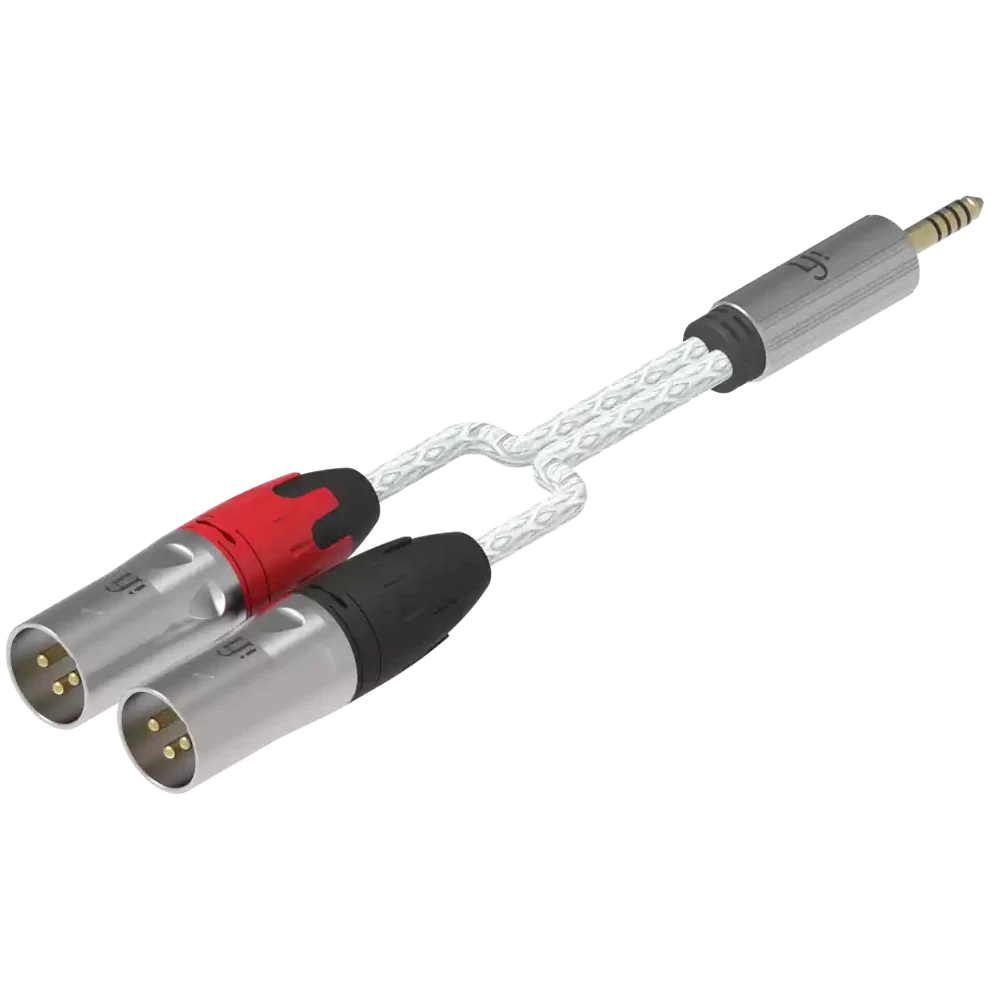 iFi Audio Cable Series - 4.4mm to Dual XLR Interconnect Cable - Premium Edition - 1m