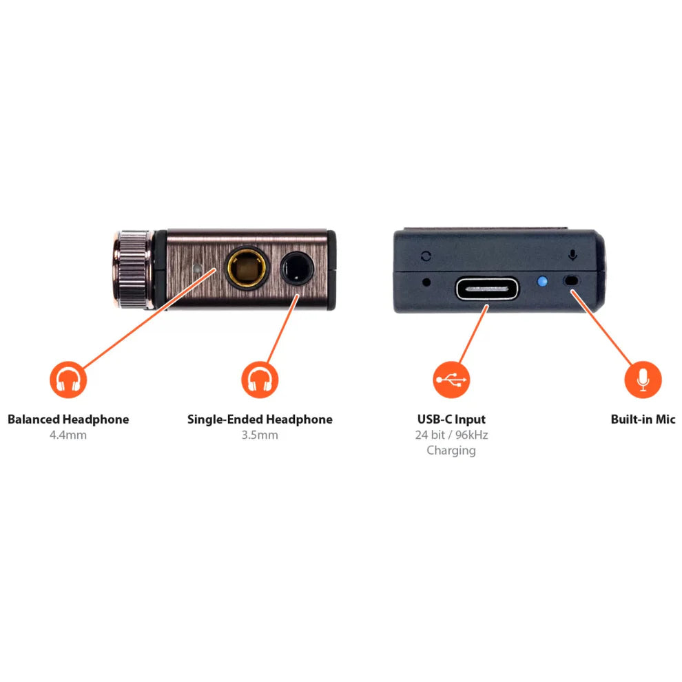 iFi Audio GO blu - Portable Wireless Balanced Headphone Amplifier & USB DAC