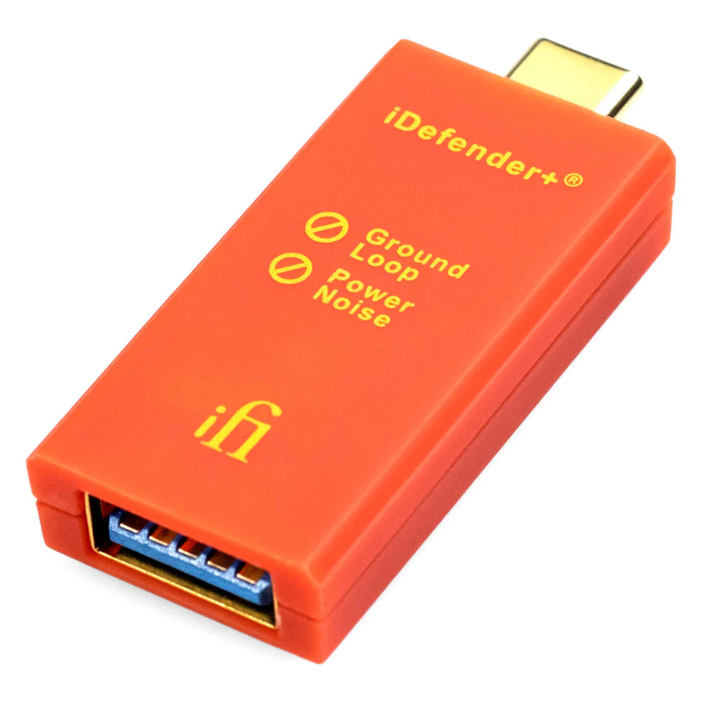 iFi iDefender+ USB Ground Loop Isolator (USB-C to USB-C)