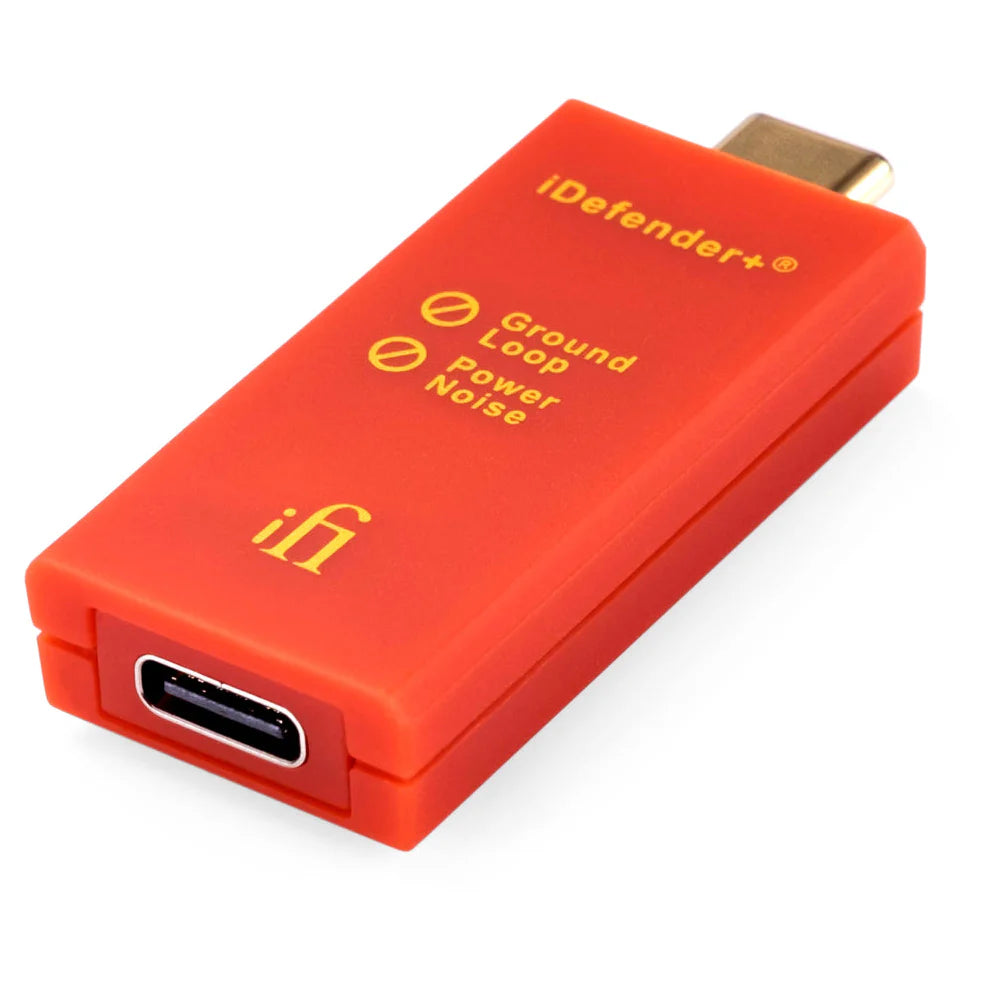 iFi iDefender+ USB Ground Loop Isolator (USB-C to USB-A)
