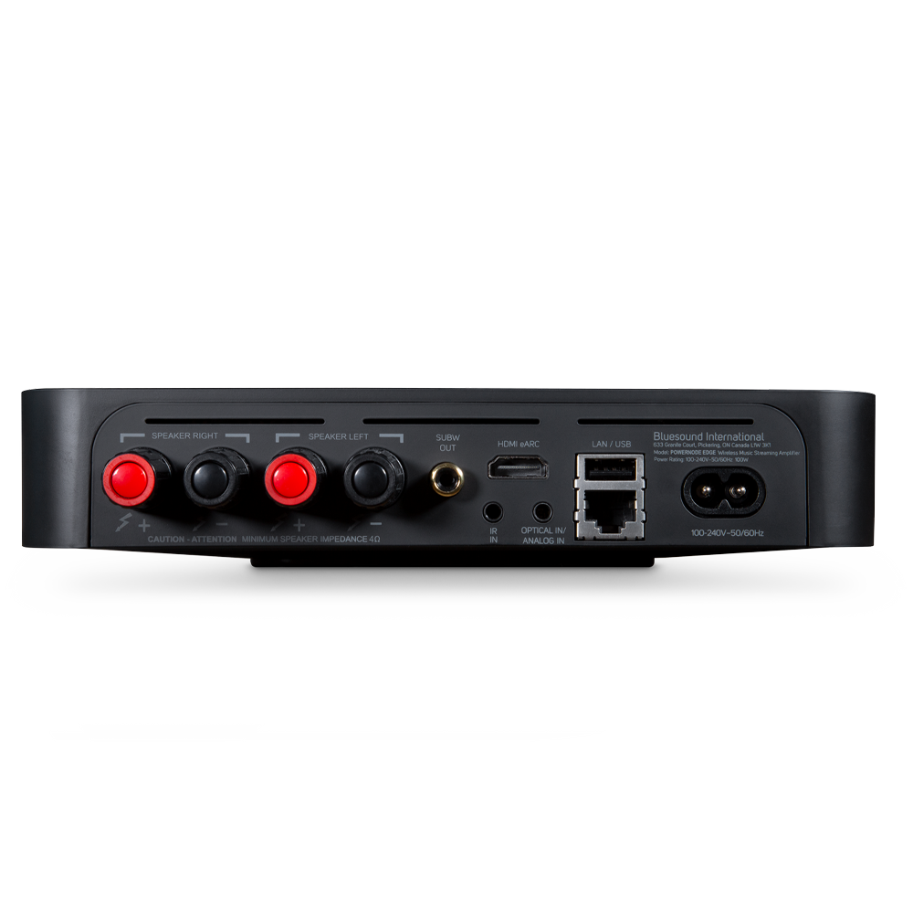 Bluesound POWERNODE EDGE Compact Wireless Music Streaming Amplifier