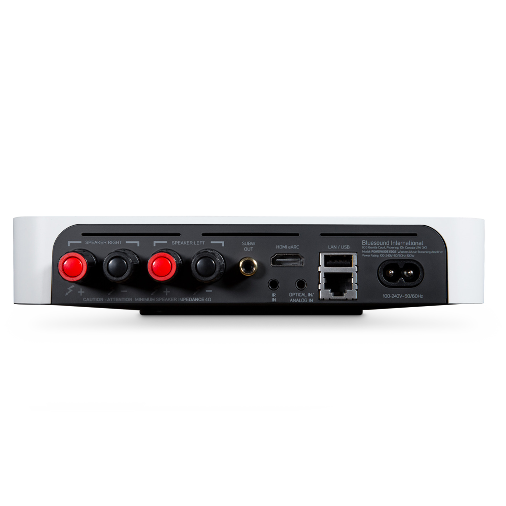 Bluesound POWERNODE EDGE Compact Wireless Music Streaming Amplifier