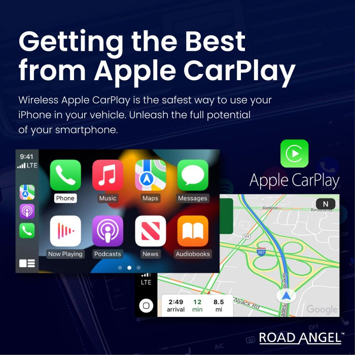 Road Angel RACP2 Apple Wireless Car Play Adapter