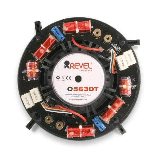 REVEL C563DT 6-1/2" Dual-Tweeter In-ceiling Loudspeaker